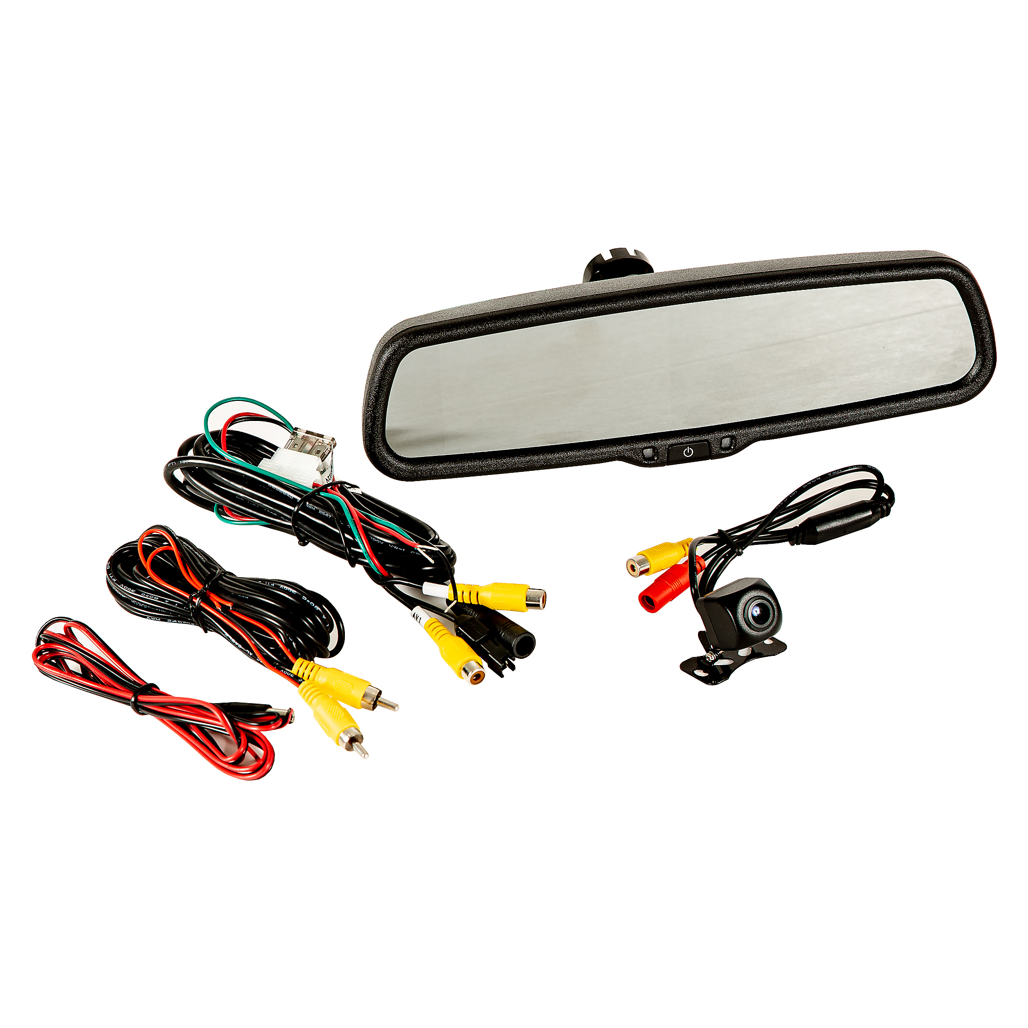 Buyers Products, Rear View Backup Camera System w/ Mirror Monitor Camera, Night Vision, Decibel Rating 52 dB, Model# 8883030